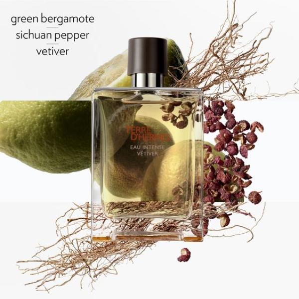 terre d'hermes eau intense vetiver edp 100 ml erkek parfüm